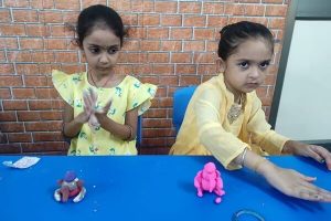 Ganesh Chaturthi Celebration at Kinder Garten